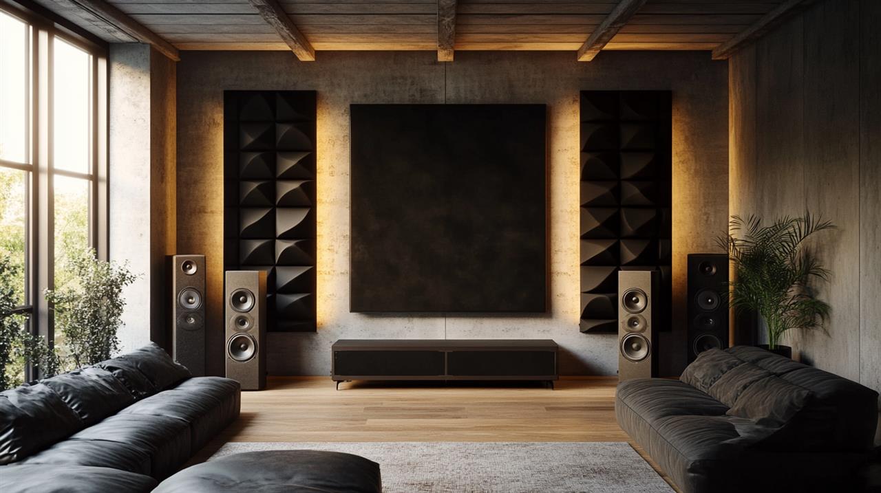 Akustik plader til væg - forbedr lydmiljøet i dit hjem