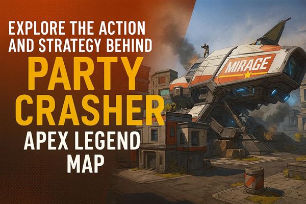 Explore the action and strategy behind the party crasher apex legends map