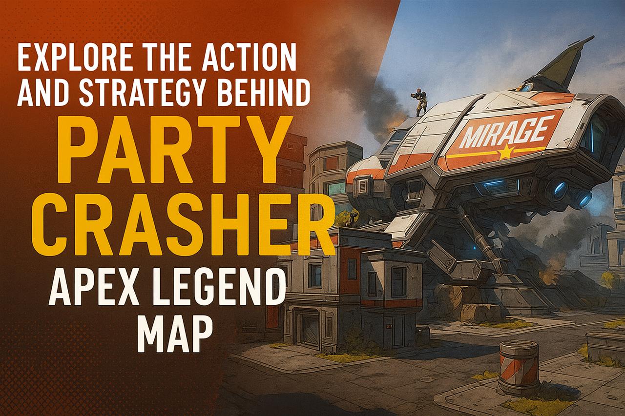 Explore the action and strategy behind the party crasher apex legends map