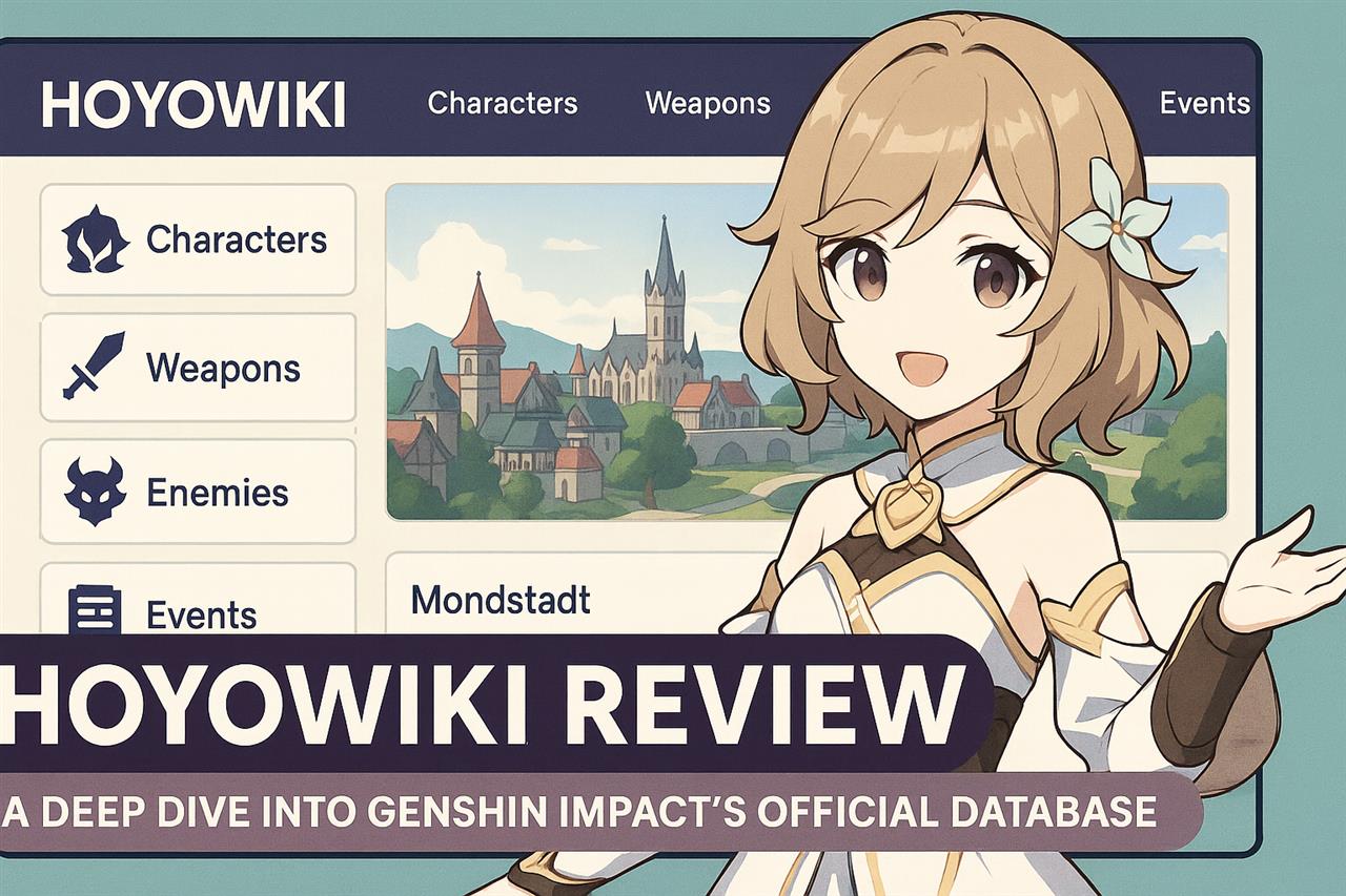 Hoyowiki review - a deep dive into genshin impact’s official database