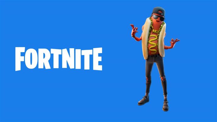 Fortnite the brat skin - a hot dog with style